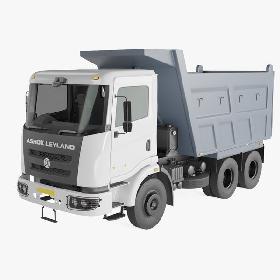 3D Ashok Leyland Truck 2 model